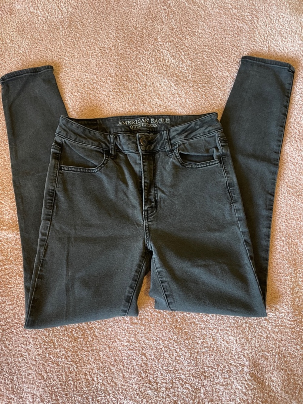 American Eagle Outfitters Black Skinny Jeans - Slim Fit